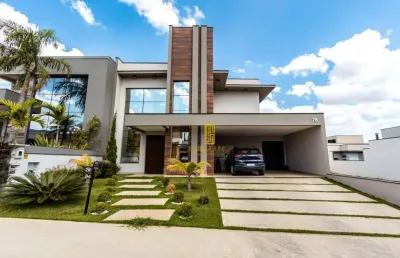 Sobrado com 4 dormitórios à venda, 252 m² por r$ 2.280.000,00 - condomínio dona maria josé - indaiatuba/sp