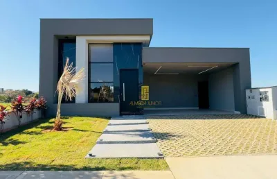 Casa com 3 dormitórios à venda, 225 m² por r$ 1.950.000,00 - condomínio villa sapezal - indaiatuba/sp