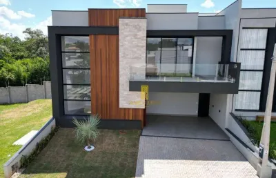 Sobrado com 4 dormitórios à venda, 299 m² por r$ 2.490.000,00 - condomínio residencial milano - indaiatuba/sp