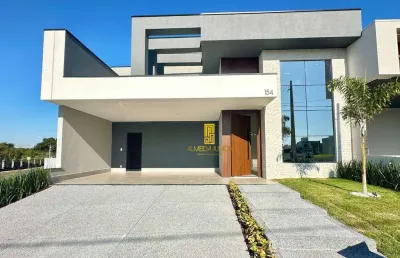 Casa com 3 dormitórios à venda, 206 m² por r$ 1.750.000,00 - condomínio residencial evidências - indaiatuba/sp