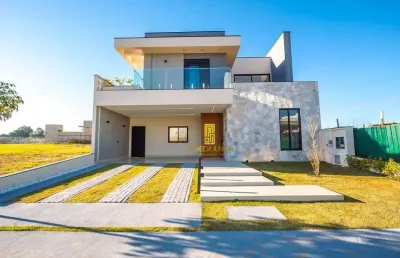 Casa com 4 quartos à venda, 303 m² por r$ 3.200.000 - condomínio villa sapezal - indaiatuba/sp