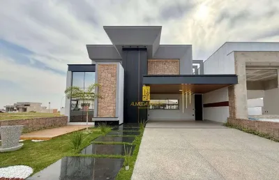 Casa com 4 dormitórios à venda, 200 m² por r$ 2.280.000,00 - condomínio dona maria cândida - indaiatuba/sp