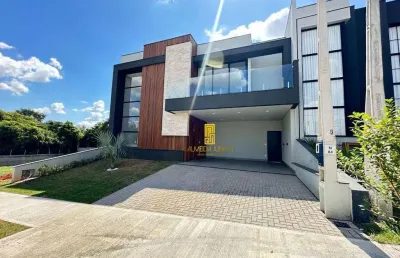 Sobrado com 4 dormitórios à venda, 299 m² por r$ 2.490.000,00 - condomínio residencial milano - indaiatuba/sp