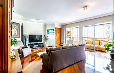 Funcional apartamento tipo para venda em vila mascote com 3 quartos, sendo 3 suítes, 154m²