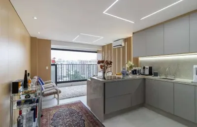 Deslumbrante apartamento tipo para venda em moema com 2 quartos, 53m²
