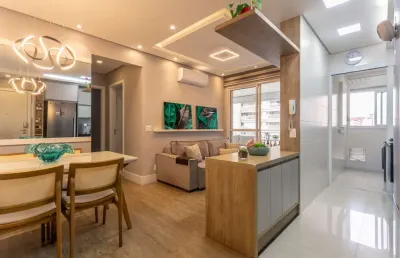 Funcional apartamento tipo para venda em vila monte alegre com 2 quartos, sendo 1 suíte, 70m²