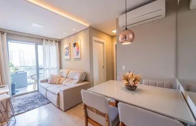 Confortável apartamento tipo para venda em vila santa catarina com 2 quartos, 50m²