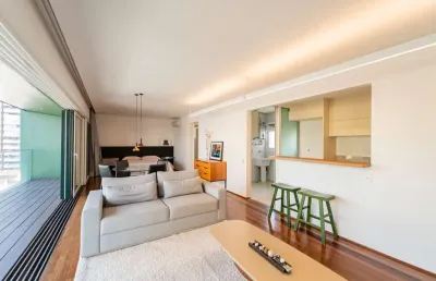 Excelente apartamento tipo para venda em vila olímpia com 1 quarto, sendo 1 suíte, 90m²