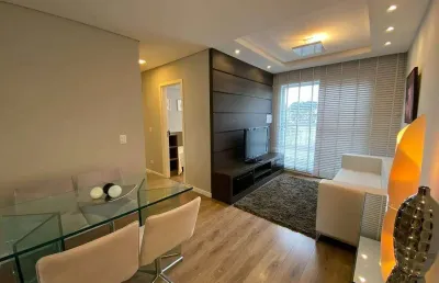 Apartamento com 61,18m² 3 quartos, à venda, no bairro cidade industrial em curitiba