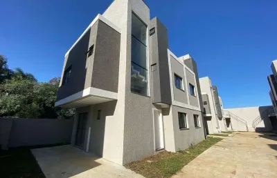 Sobrado com 125m² 3 quartos, à venda, no bairro uberaba em curitiba