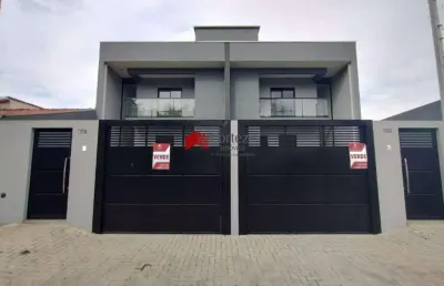 Sobrado com 180m² 3 quartos, à venda, no bairro boneca do iguaçu em são josé dos pinhais