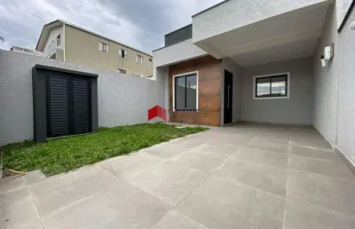 Casa com 93,69m² 3 quartos, à venda, no bairro afonso pena em são josé dos pinhais