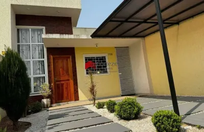 Casa com 78m² 3 quartos, à venda, no bairro santa terezinha em fazenda rio grande