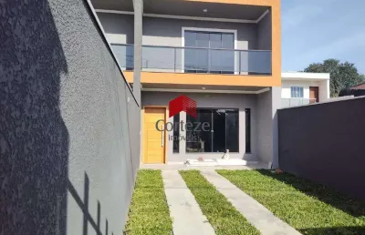 Sobrado com 121m² 3 quartos, à venda, no bairro pinheirinho em curitiba