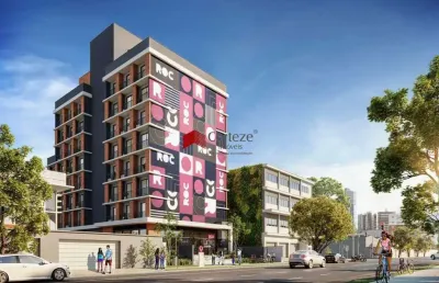 Studio com 19,89m² 1 quarto, à venda, no bairro rebouças em curitiba