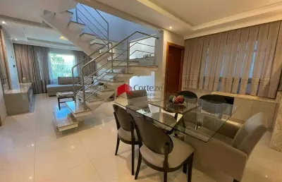 Sobrado com 267,53m² 4 quartos, à venda, no bairro cidade jardim em são josé dos pinhais