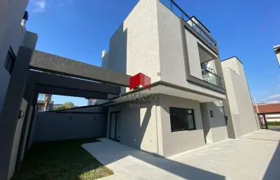 Sobrado em condomínio com 150m² 3 quartos, à venda, no bairro hauer em curitiba