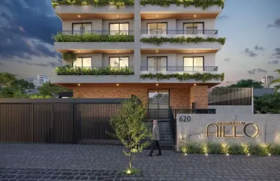 Apartamento com 53,54m² 2 quartos, à venda, no bairro bom retiro em curitiba