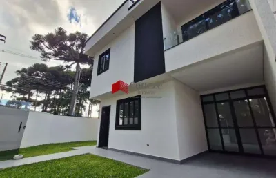 Sobrado com 98,1m² 3 quartos, à venda, no bairro parque da fonte em são josé dos pinhais