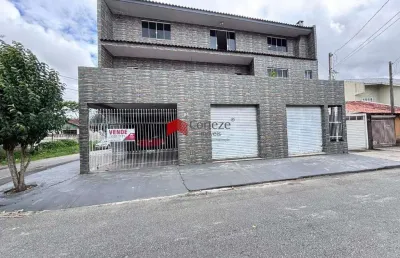Sobrado com loja, com 258m² 2 quartos, à venda, no bairro boneca do iguaçu em são josé dos pinhais