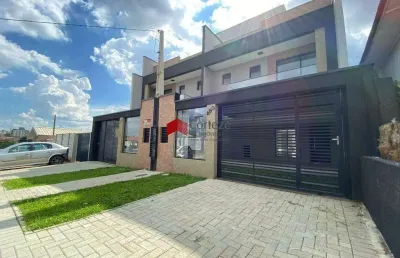 Sobrado com 163,69m² 3 quartos, à venda, no bairro jardim cruzeiro em são josé dos pinhais