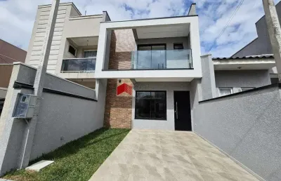 Sobrado com 96m² 3 quartos, à venda, no bairro tatuquara em curitiba