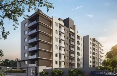 Apartamento com 55,17m² 2 quartos, à venda, no bairro rebouças em curitiba