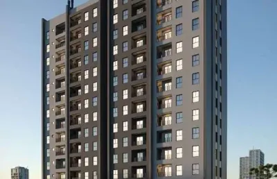 Apartamento com 57,04m² 2 quartos, à venda, no bairro tingui em curitiba
