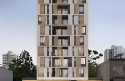 Studio com 31,62m² 1 quarto, à venda, no bairro centro em curitiba