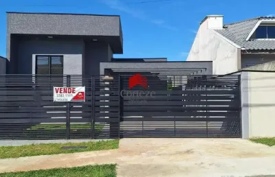 Casa com 107,41m² 3 quartos, à venda, no bairro jardim cruzeiro em são josé dos pinhais