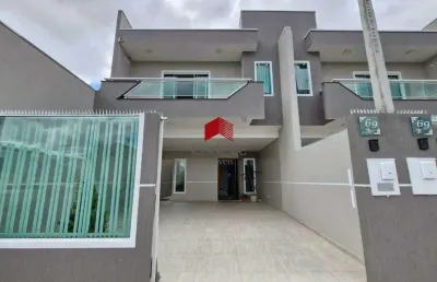 Sobrado com 193,32m² 3 quartos, à venda, no bairro costeira em são josé dos pinhais