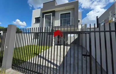 Sobrado com 150m² 3 quartos, à venda, no bairro santa felicidade em curitiba