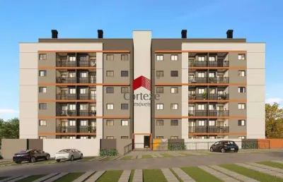 Apartamento com 53,07m² 2 quartos, à venda, no bairro cidade industrial em curitiba