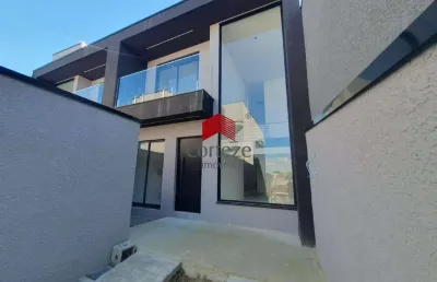 Sobrado em condomínio com 110m² 3 quartos, à venda, no bairro xaxim em curitiba