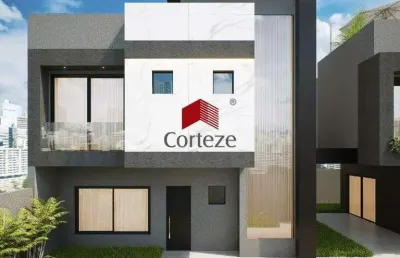 Sobrado em condomínio com 155,9m² 3 quartos, à venda, no bairro boqueirão em curitiba