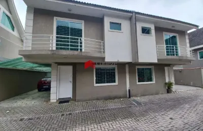 Sobrado em condomínio com 90,59m² 3 quartos, à venda, no bairro hauer em curitiba