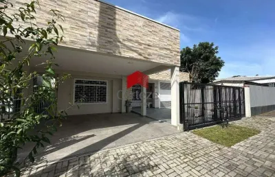 Casa térrea mobiliada com 262,39m² 4 quartos, à venda, no bairro boneca do iguaçu em são josé dos pinhais