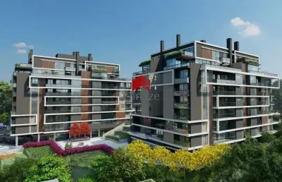 Apartamento com 187,07m² 4 quartos, à venda, no bairro mossunguê em curitiba