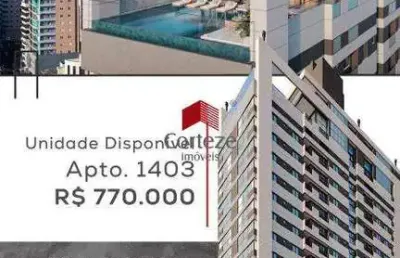 Apartamento com 64,7m² 2 quartos, à venda, no bairro meia praia em itapema