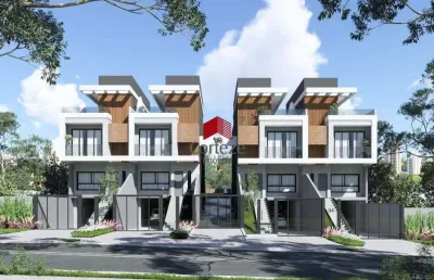 Sobrado em condomínio com 260,29m² 3 quartos, à venda, no bairro água verde em curitiba
