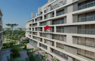 Studio com 36,67m² 1 quarto, à venda, no bairro mossunguê em curitiba