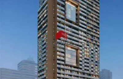 Apartamento com 41,15m² 1 quarto, à venda, no bairro centro em curitiba