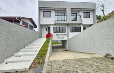 Sobrado com 166,92m² 3 quartos, à venda, no bairro boa vista em curitiba