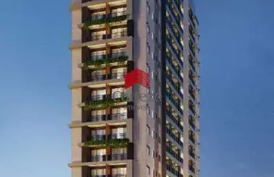 Studio com 19,4m² 1 quarto, à venda, no bairro centro em curitiba