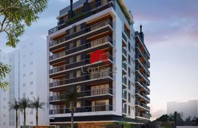 Apartamento com 75,48m² 2 quartos, à venda, no bairro bigorrilho em curitiba