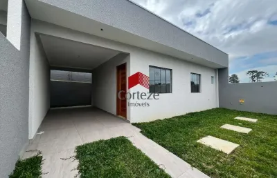 Casa com 60,85m² 2 quartos, à venda, no bairro são marcos em são josé dos pinhais