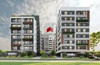 Apartamento com 32,5m² 1 quarto, à venda, no bairro novo mundo em curitiba