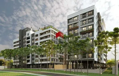 Apartamento com 29,37m² 1 quarto, à venda, no bairro novo mundo em curitiba