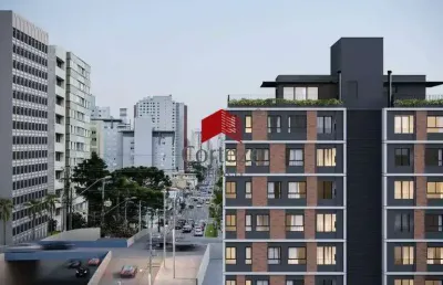 Apartamento com 52m² 2 quartos, à venda, no bairro alto da rua xv em curitiba