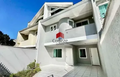 Sobrado com 162,49m² 3 quartos, à venda, no bairro jardim das américas em curitiba